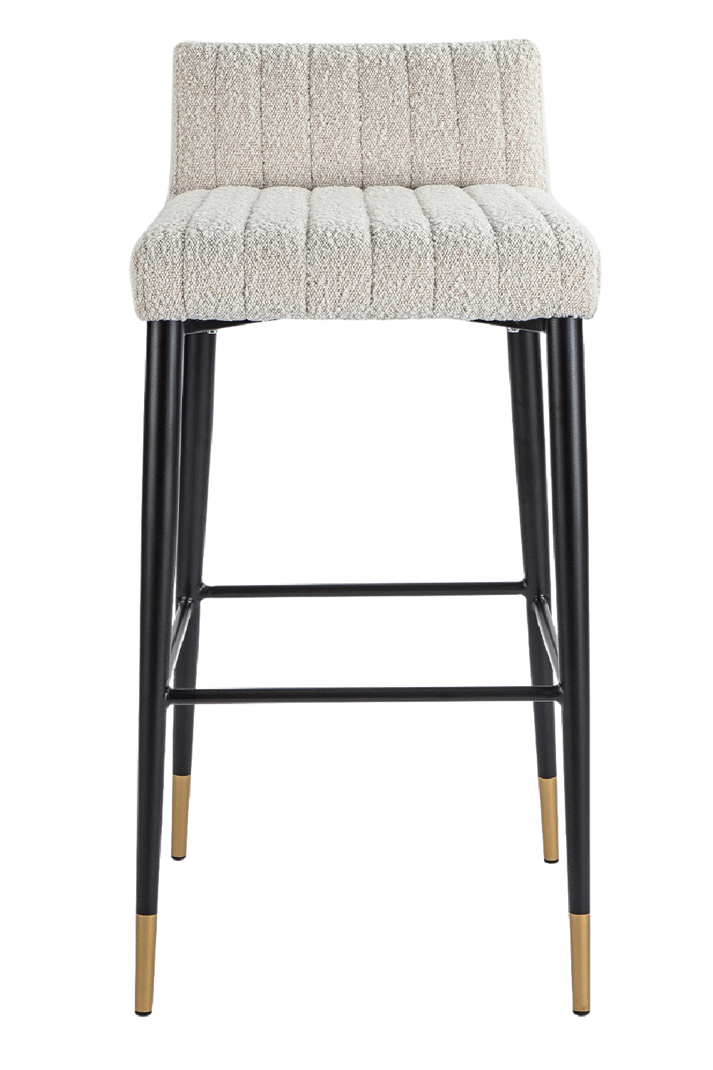 White Bouclé Bar Stool | Liang & Eimil Coltrane | Oroa.com