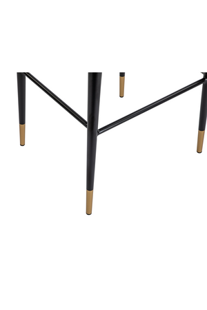 White Bouclé Bar Stool | Liang & Eimil Coltrane | Oroa.com