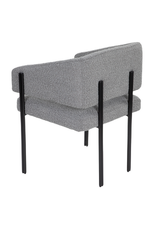 Bouclé Modern Dining Armchair | Liang & Eimil Tatler | Oroa.com