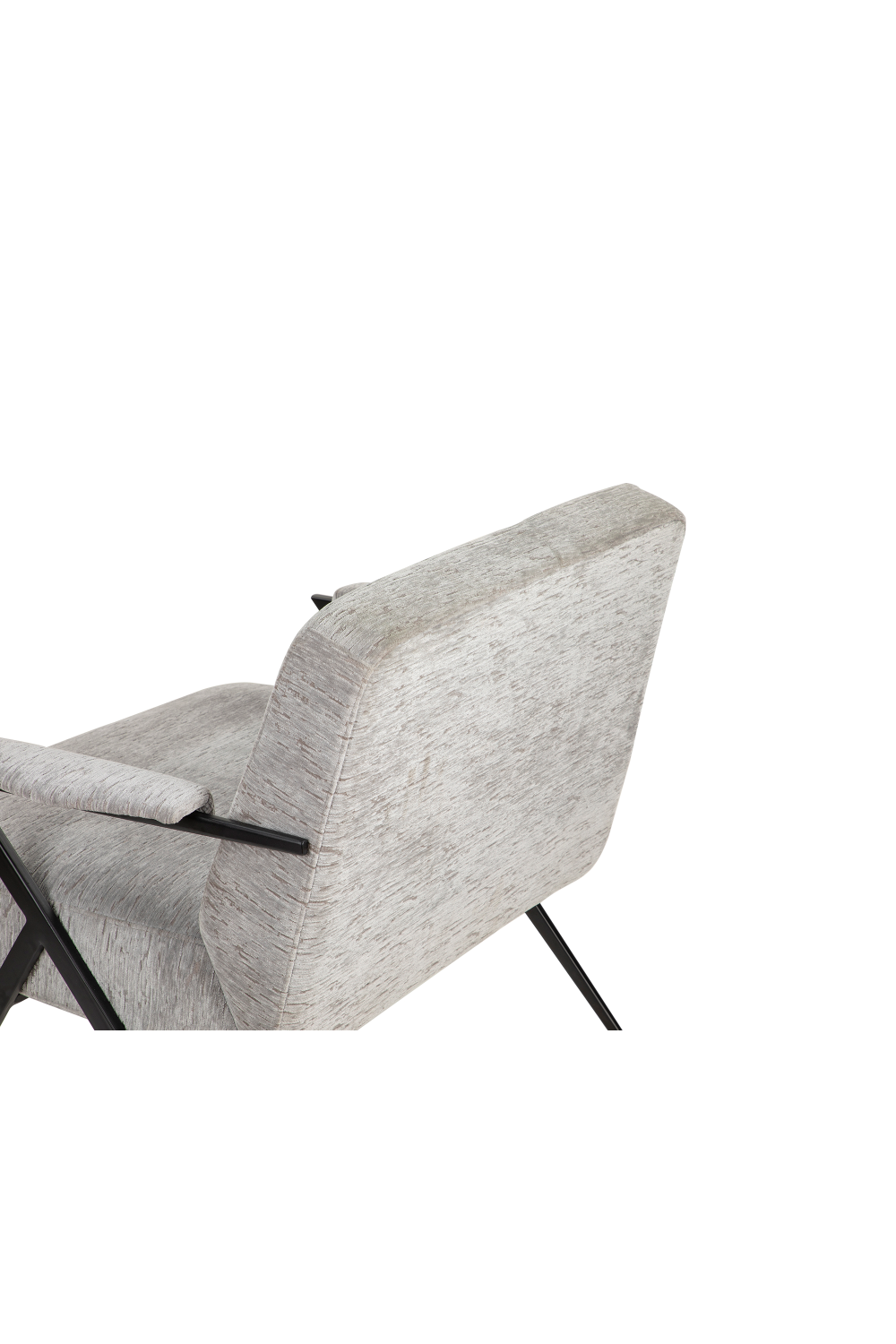 Vintage Silver Tailored Occasional Chair | Liang & Eimil Ponti | OROA.com