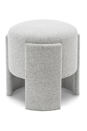 Round Chenille Ottoman | Liang & Eimil Ed | Oroa.com