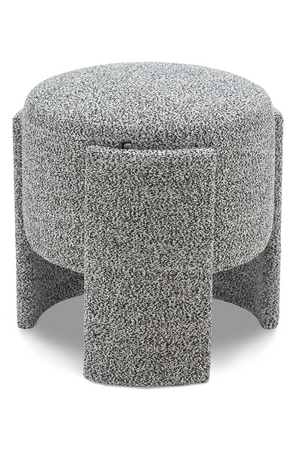 Round Chenille Ottoman | Liang & Eimil Ed | Oroa.com