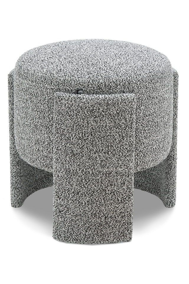 Round Chenille Ottoman | Liang & Eimil Ed | Oroa.com