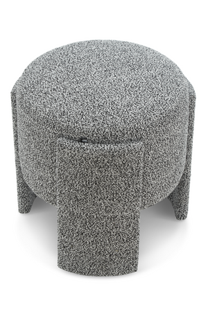 Round Chenille Ottoman | Liang & Eimil Ed | Oroa.com