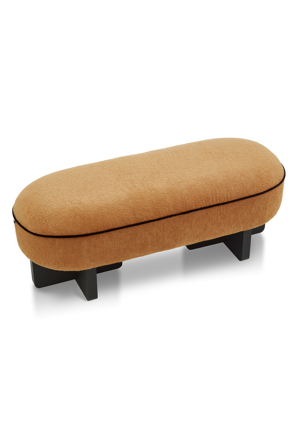 Oval Upholstered Long Bench | Liang & Eimil Lander | Oroa.com