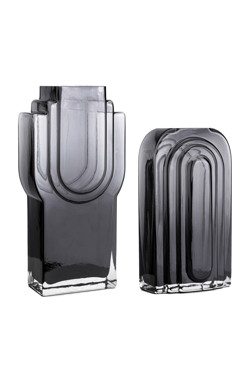 Modern Gray Glass Vase | Liang & Eimil Deco II | Oroa.com