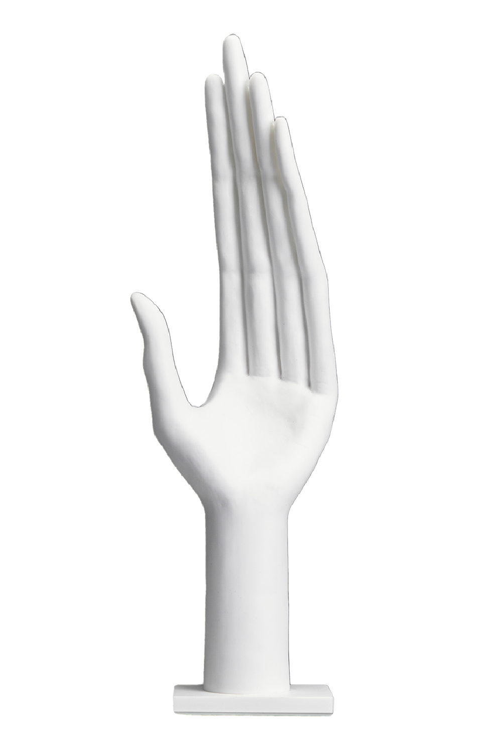 Modern Accent Sculpture | Liang & Eimil White Hand | Oroa.com
