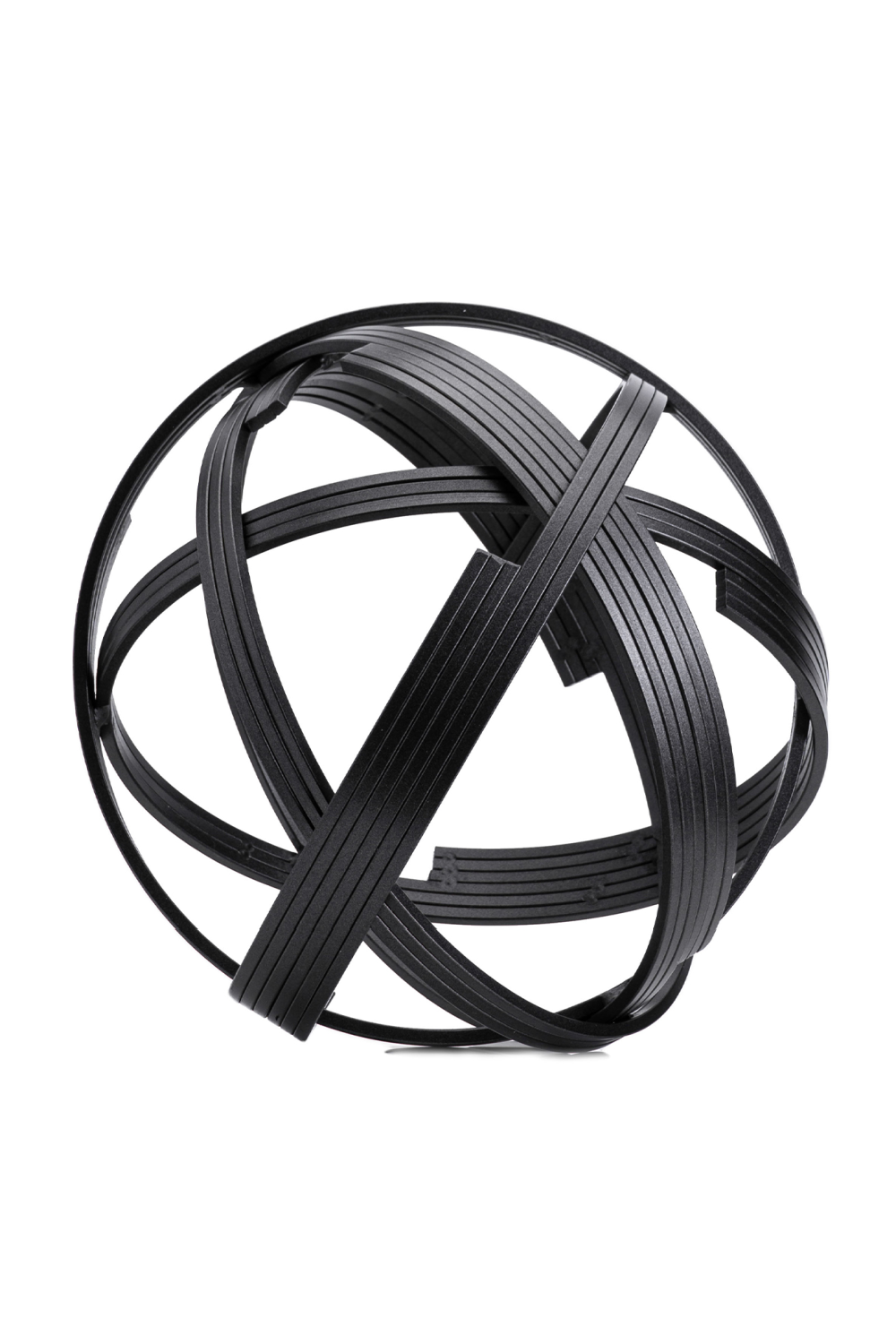 Black Modern Sculpture | Liang & Eimil Iron Ball | Oroa.com