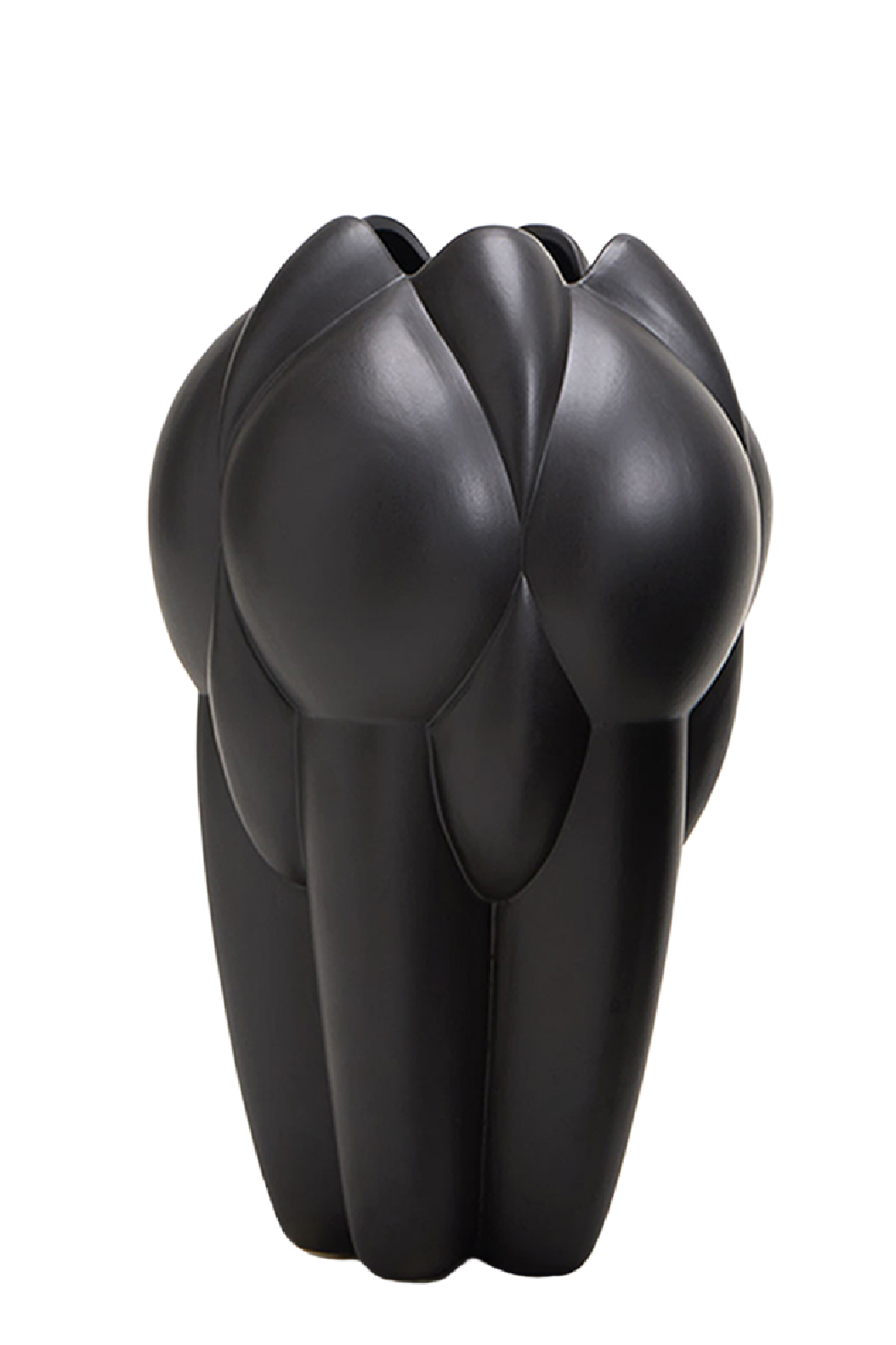 Black Ceramic Modern Vase | Liang & Eimil Lax | Oroa.com