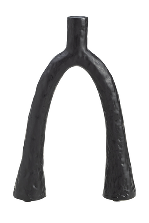 Black Ceramic Candle Holder | Liang & Eimil Zion | Oroa.com