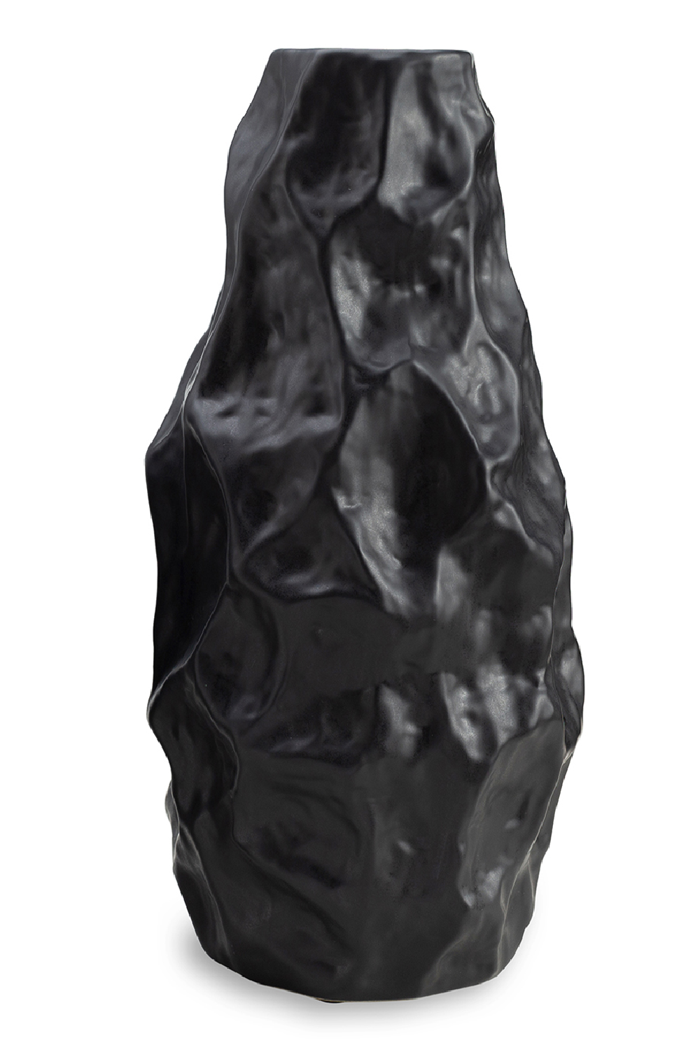 Black Ceramic Organic Vase | Liang & Eimil Adur | Oroa.com