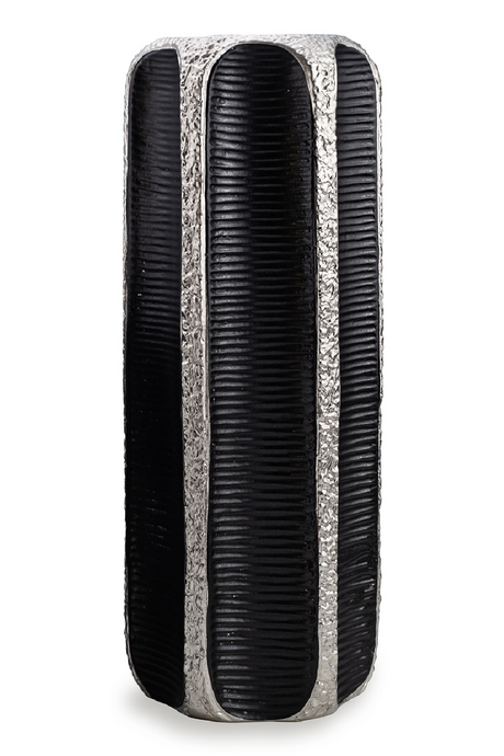 Black And Silver Vase | Liang & Eimil Mora | Oroa.com
