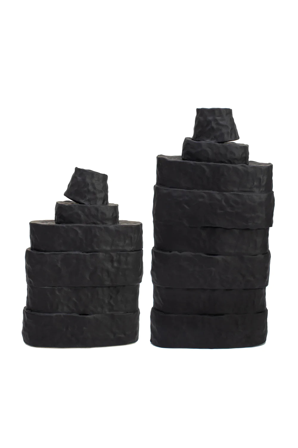 Black Ceramic Modern Vase | Liang & Eimil Girton | Oroa.com