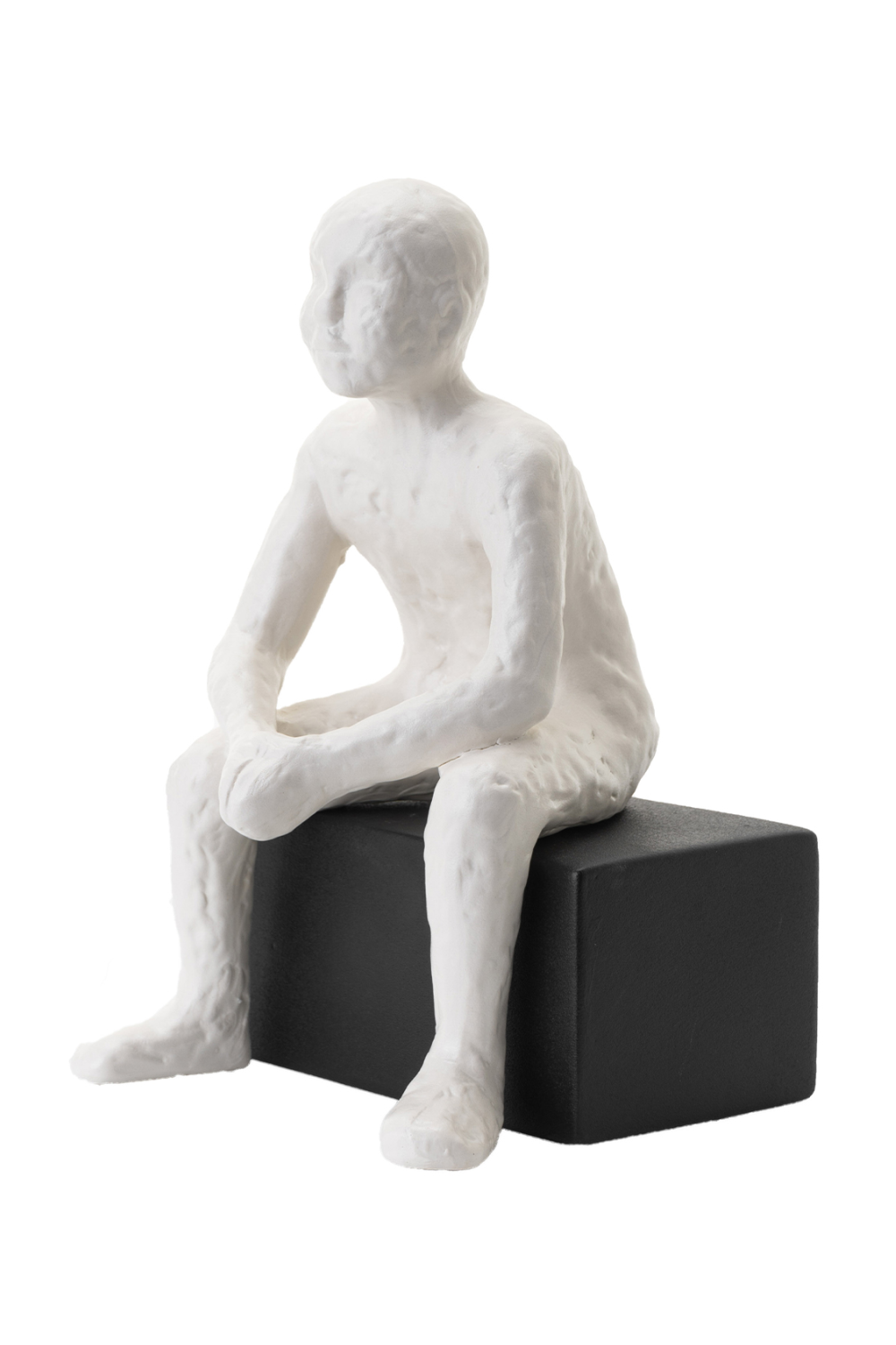 Seated Man Ceramic Sculpture | Liang & Eimil Hinton II | Oroa.com