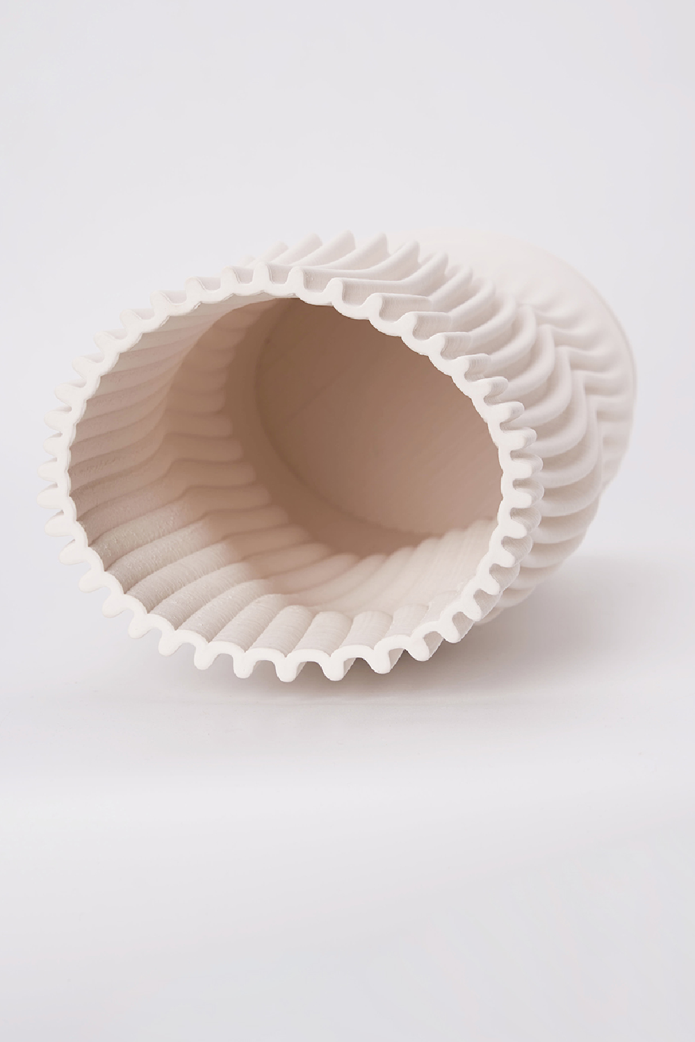 Ceramic Wave-Textured Vase | Liang & Eimil Imera | Oroa.com