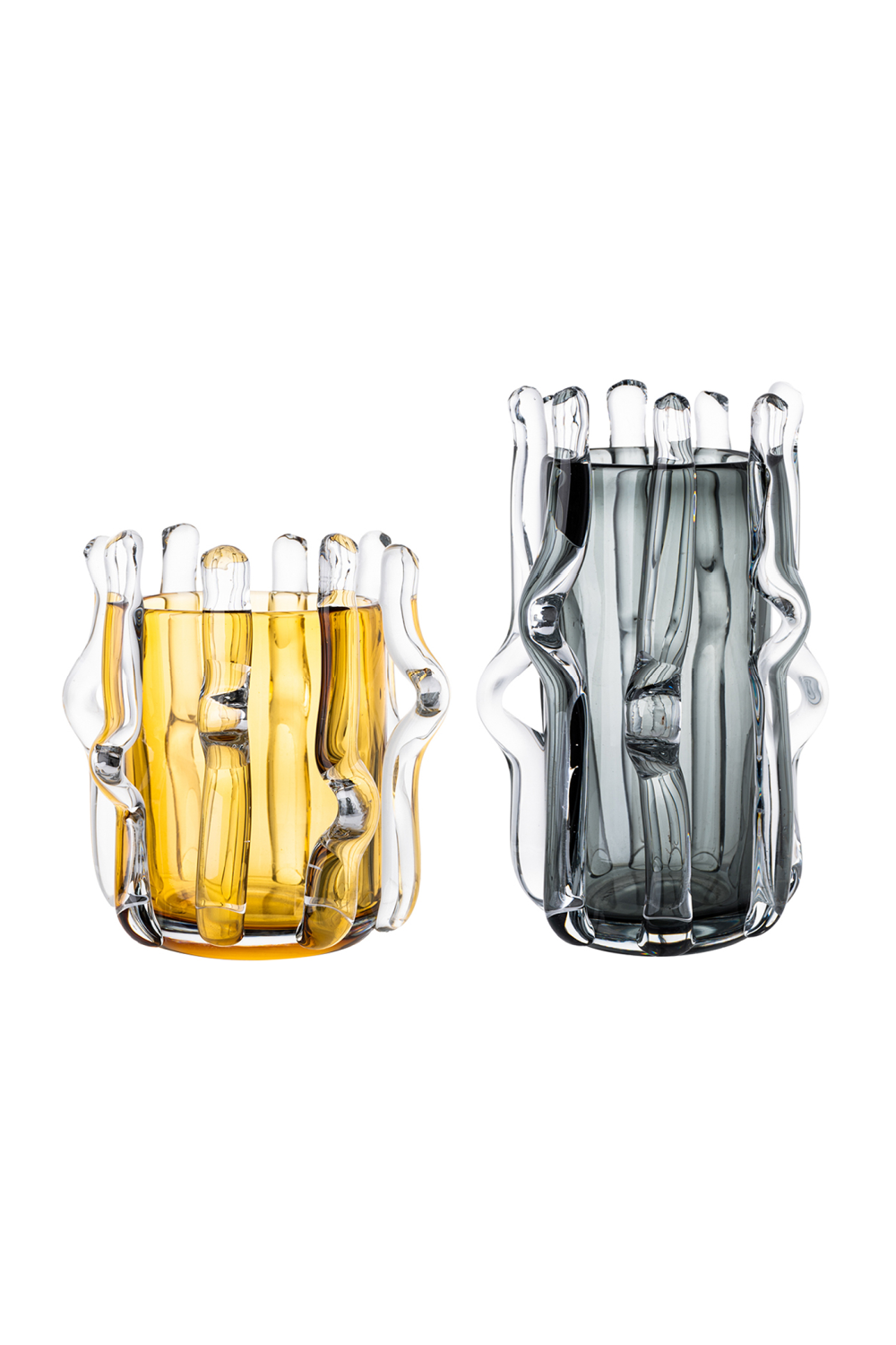 Gray Glass Vase L | Liang & Eimil Aura | Oroa.com