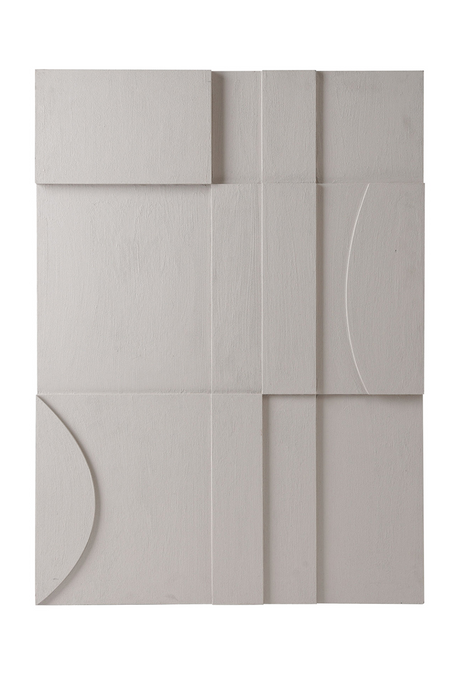 White Embossed Painting | Liang & Eimil Cottara I | Oroa.com