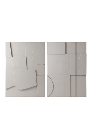 White Embossed Painting | Liang & Eimil Cottara | Oroa.com