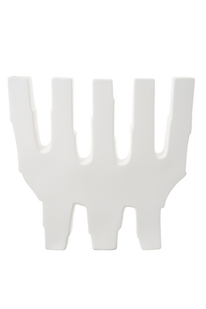 White Ceramic Abstract Vase | Liang & Eimil Leandri II | Oroa.com