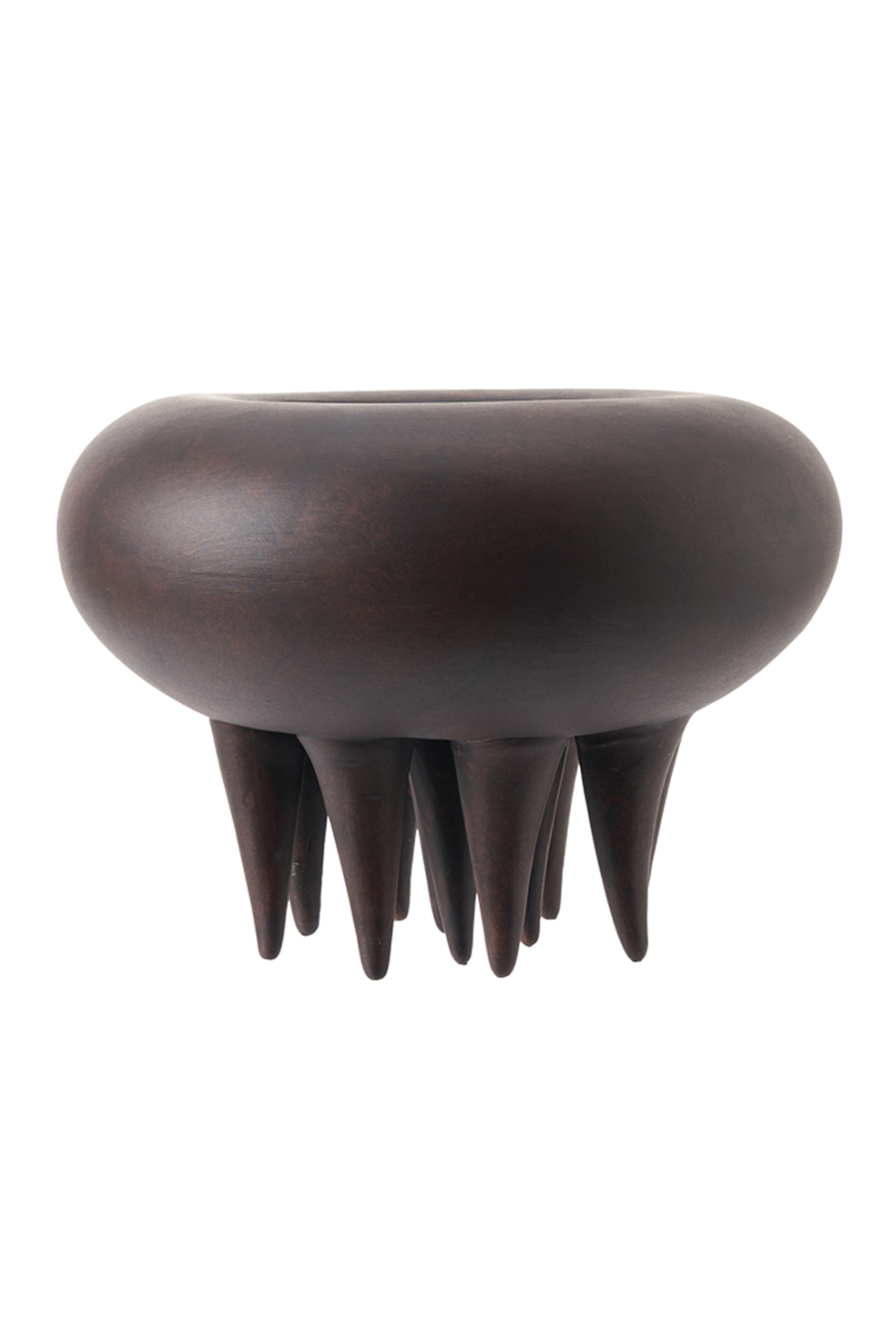 Brown Ceramic Jellyfish Vase | Liang & Eimil Zenith | Oroa.com