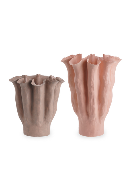Pink Ceramic Vase L | Liang & Eimil Terra | Oroa.com