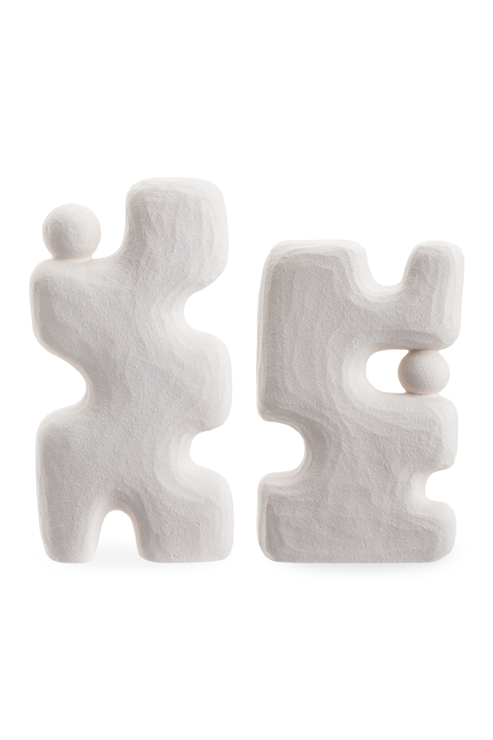 White Ceramic Abstract Sculpture | Liang & Eimil Zion | Oroatrade.com