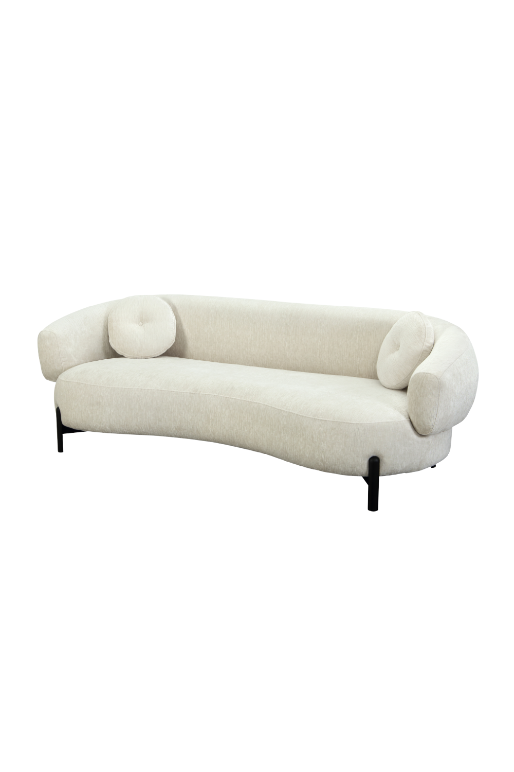 Upholstered Curvilinear Sofa | Liang & Eimil Lapis | Oroa.com