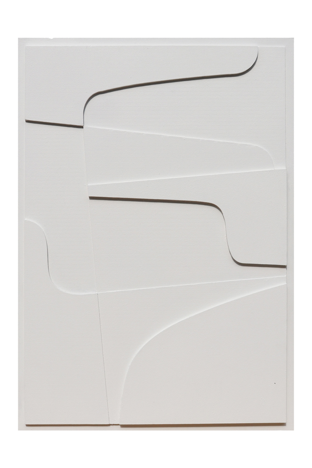 White Modern Abstract Artwork | Liang & Eimil Milka | Oroa.com