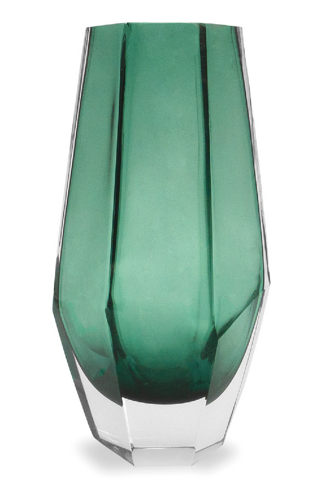 Green Glass Modern Vase | Liang & Eimil Wiley | Oroa.com