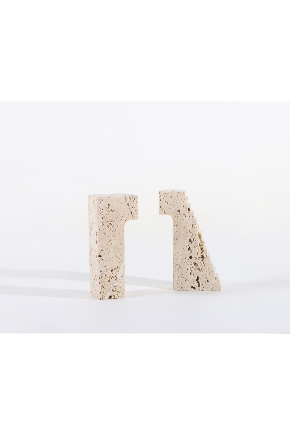 Cream Marble Book Ends | Liang & Eimil Minack | Oroa.com