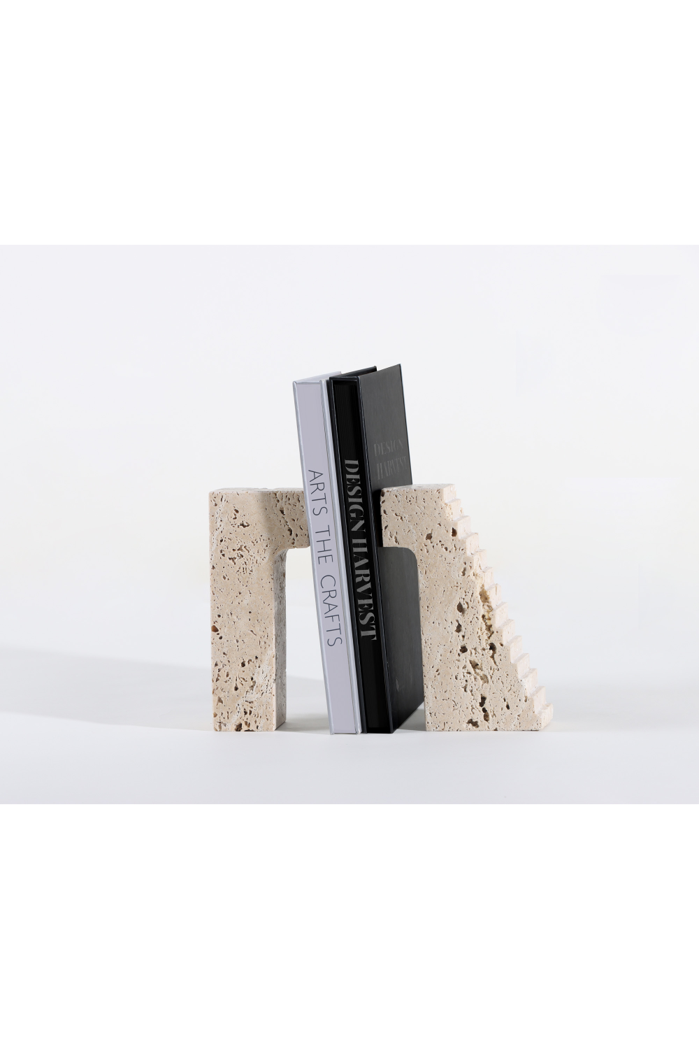 Cream Marble Book Ends | Liang & Eimil Minack | Oroa.com