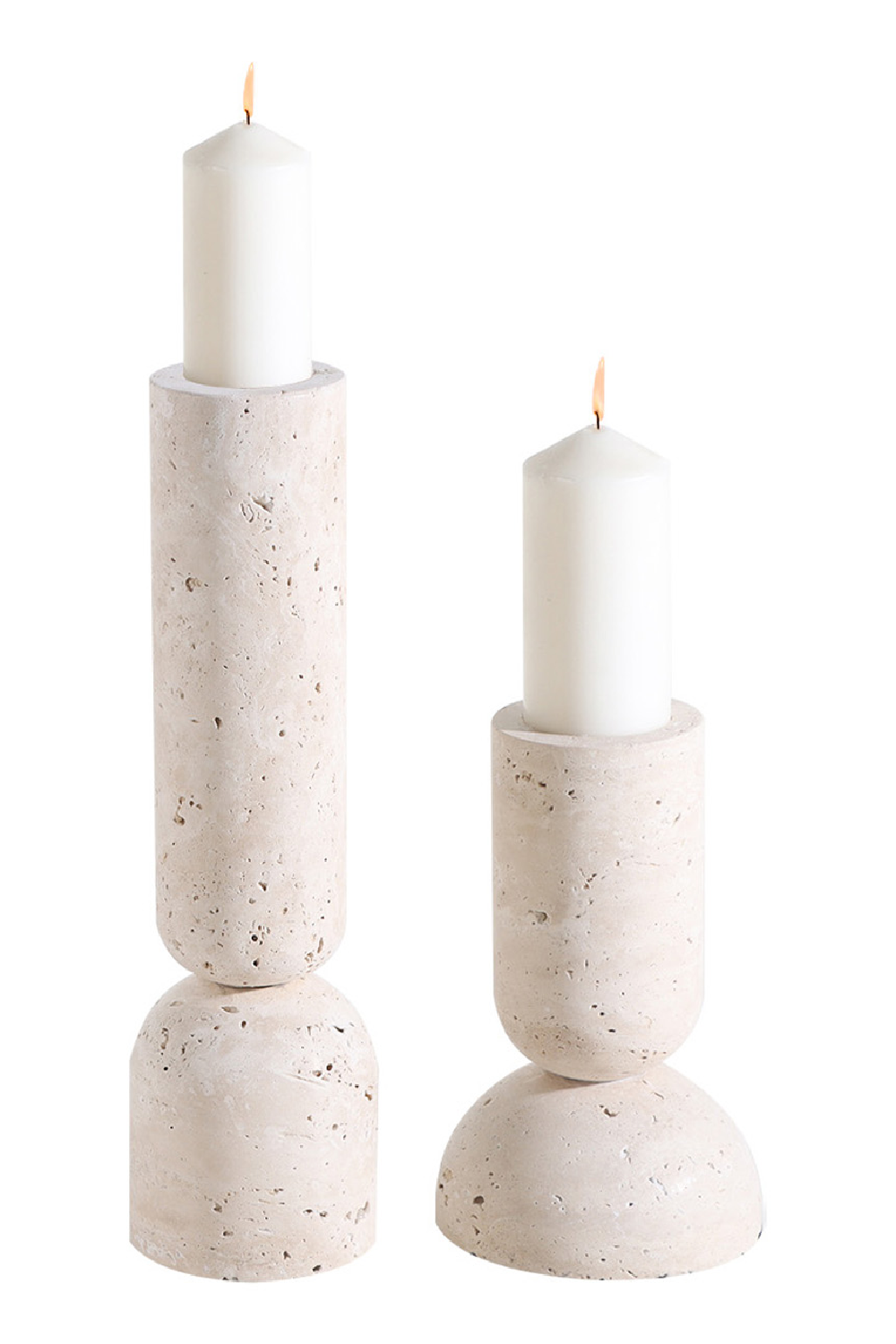 Cream Marble Candle Holder | Liang & Eimil Lewes | Oroa.com