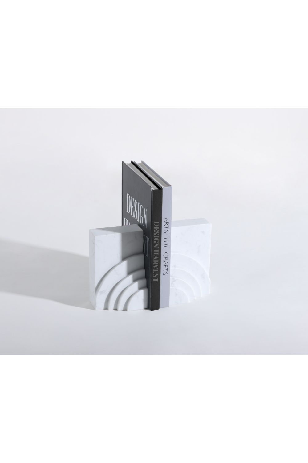 White Marble Book Ends | Liang & Eimil Eccleston | Oroa.com
