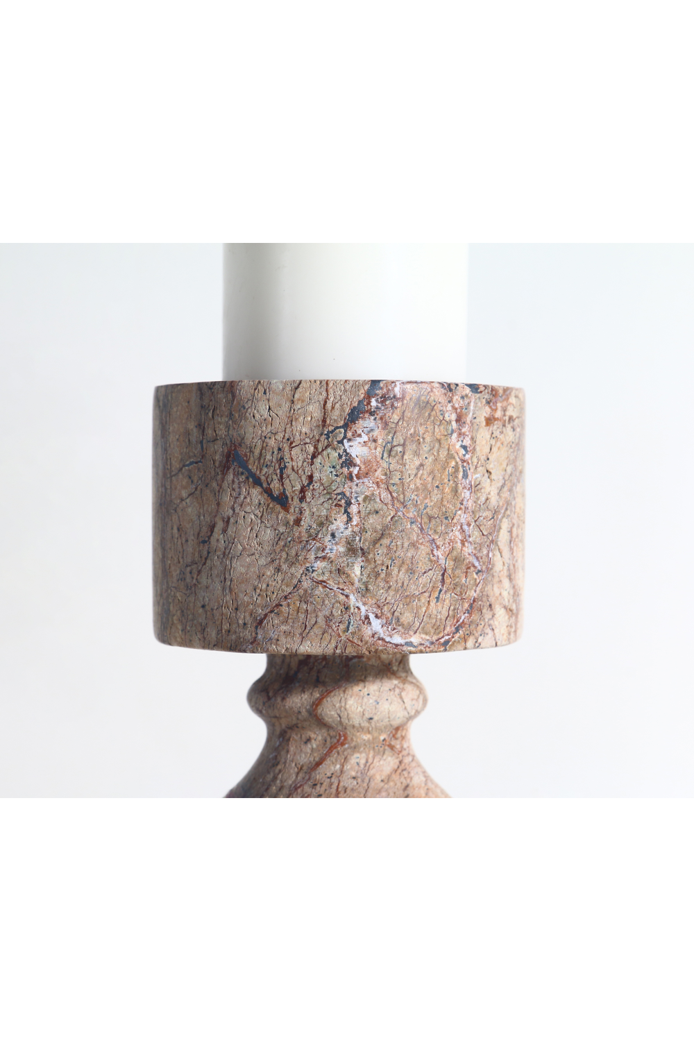 Brown Marble Classic Candle Holder | Liang & Eimil Elm |  Oroa.com