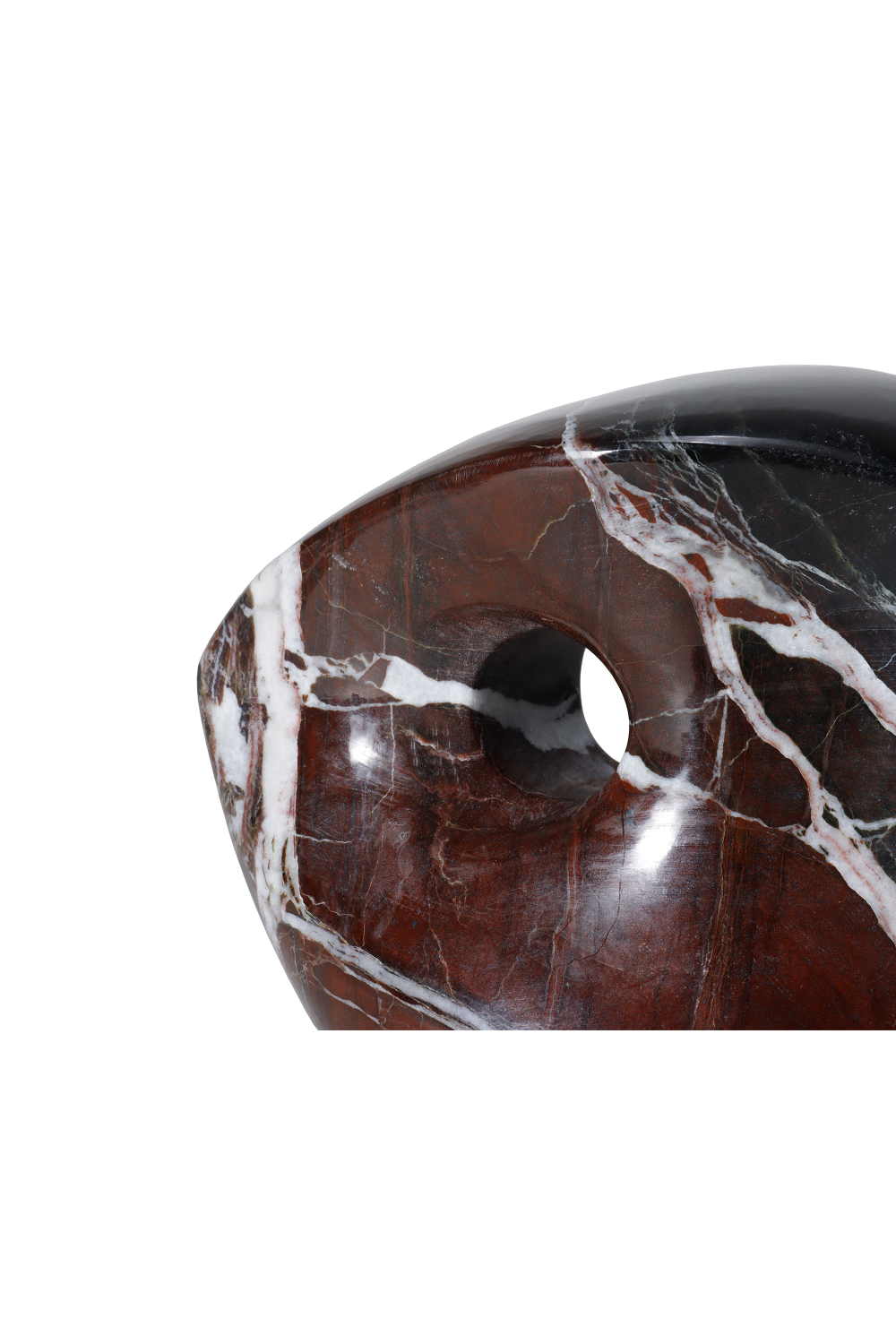 Red Marble Modern Sculpture | Liang & Eimil Niccolo | Oroa.com