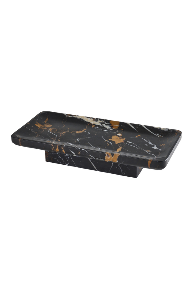 Black Marble Modern Tray | Liang & Eimil Horus | Oroa.com