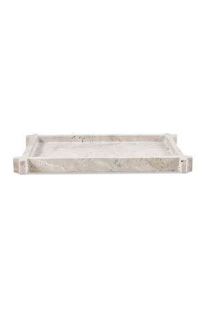 Beige Travertine Tray | Liang & Eimil Roche | Oroa.com
