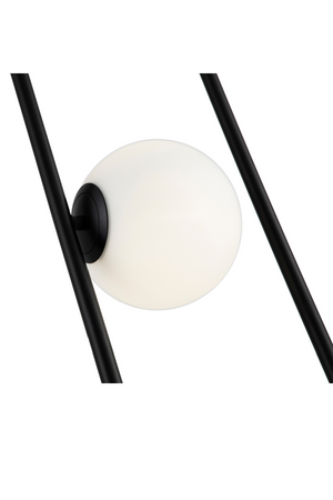 White Glass Spheres Floor Lamp | Liang & Eimil Luca | Oroa.com