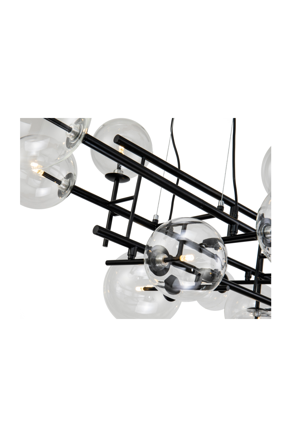 Glass Globes Industrial Pendant Lamp | Liang & Eimil Icardi | Oroa.com