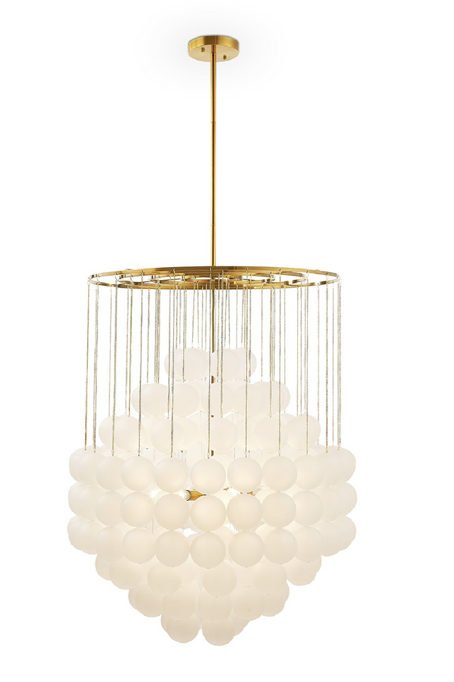 Frosted Glass Orbs Chandelier | Liang & Eimil Moon | Oroa.com