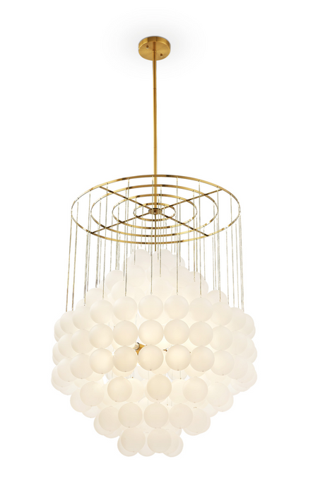 Frosted Glass Orbs Chandelier | Liang & Eimil Moon | Oroa.com