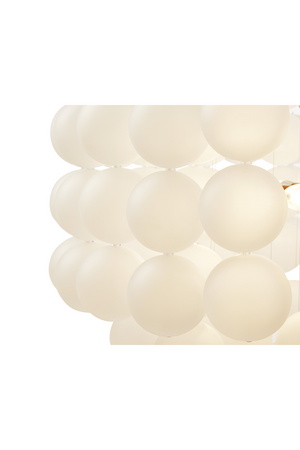 Frosted Glass Orbs Chandelier | Liang & Eimil Moon | Oroa.com
