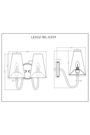 White Linen Wall Lamp | Liang & Eimil Gildan | Oroa.com