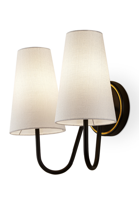 White Linen Wall Lamp | Liang & Eimil Gildan | Oroa.com