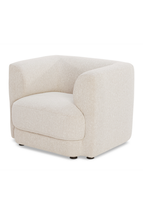 Bouclé Barrel Occasional Chair | Liang & Eimil Lexington | Oroa.com