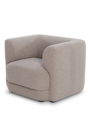 Bouclé Barrel Occasional Chair | Liang & Eimil Lexington | Oroa.com