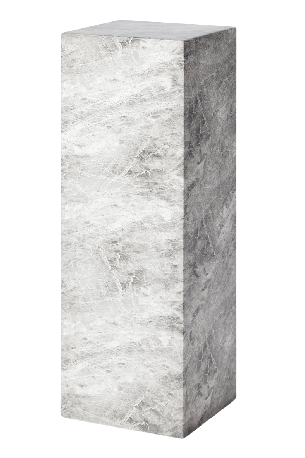 Gray Marble Pedestal | Liang & Eimil Long | Oroa.com