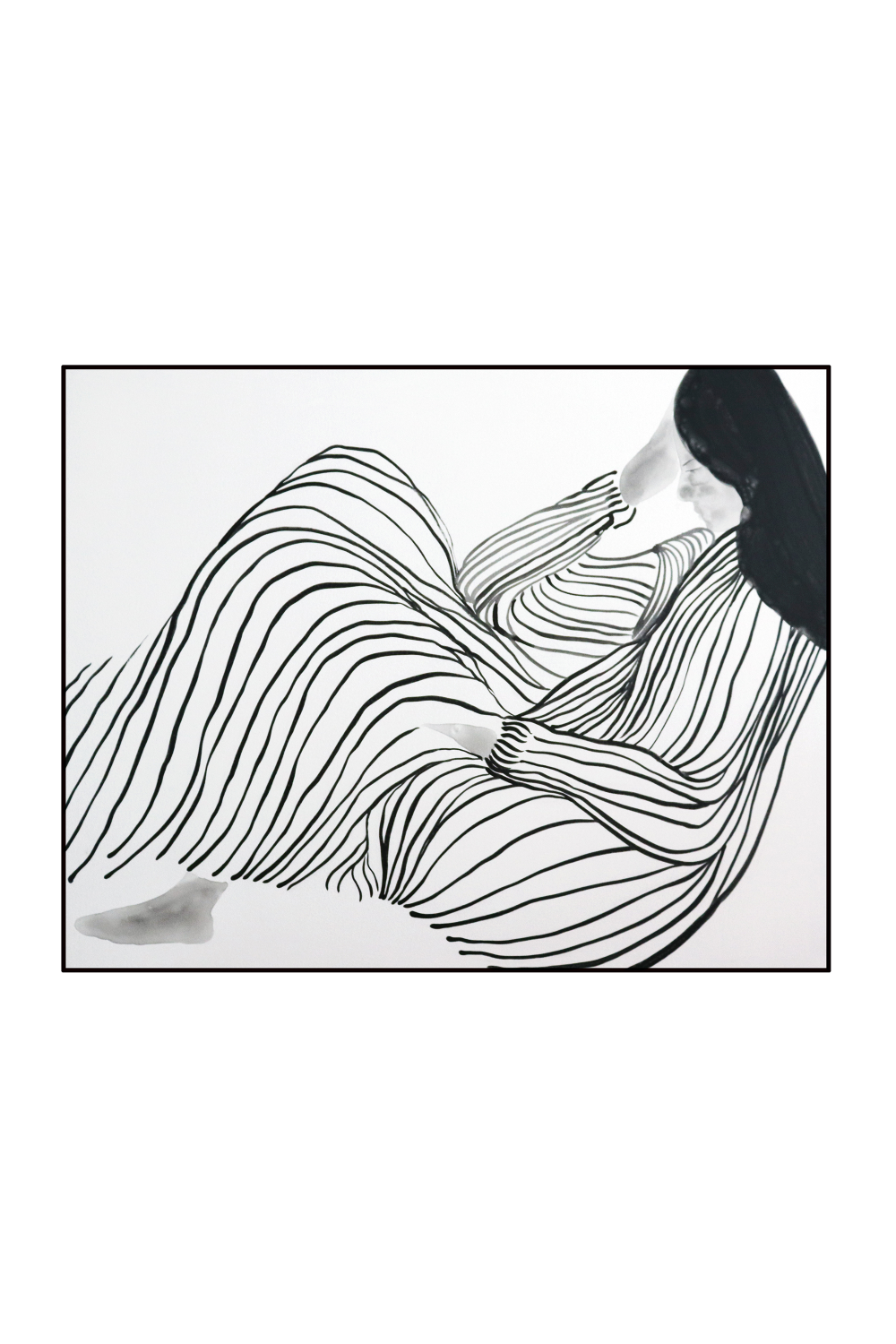 Reclining Woman Art Print | Liang & Eimil The Figure | Oroa.com