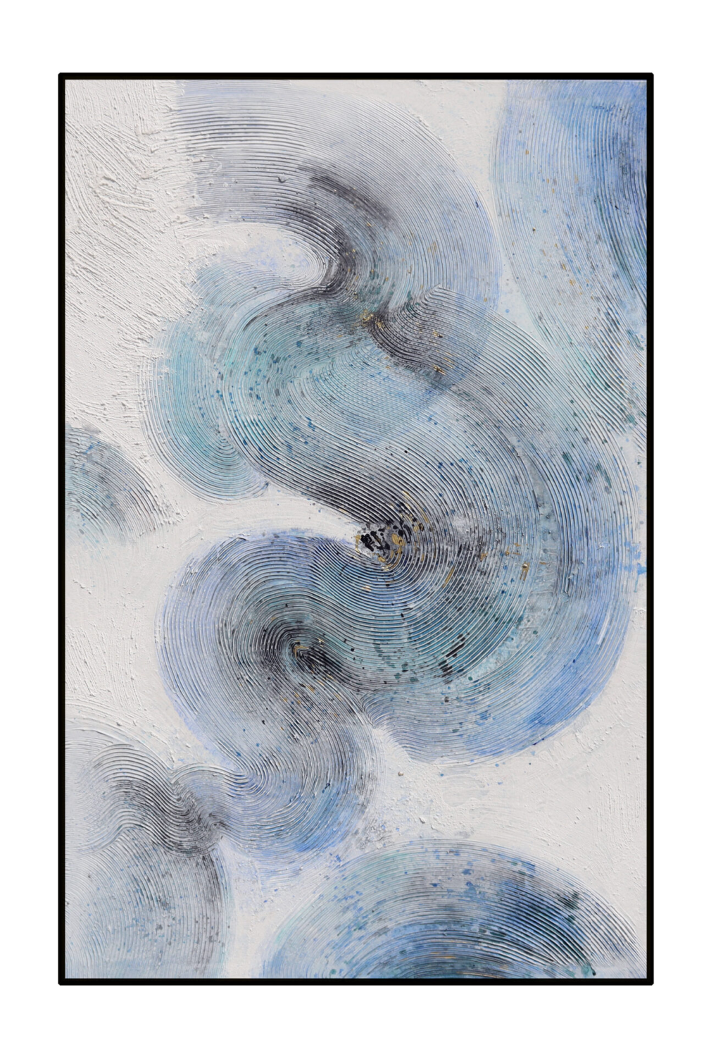 Hand-painted Swirl Artwork | Liang & Eimil Aeon | OROA.com