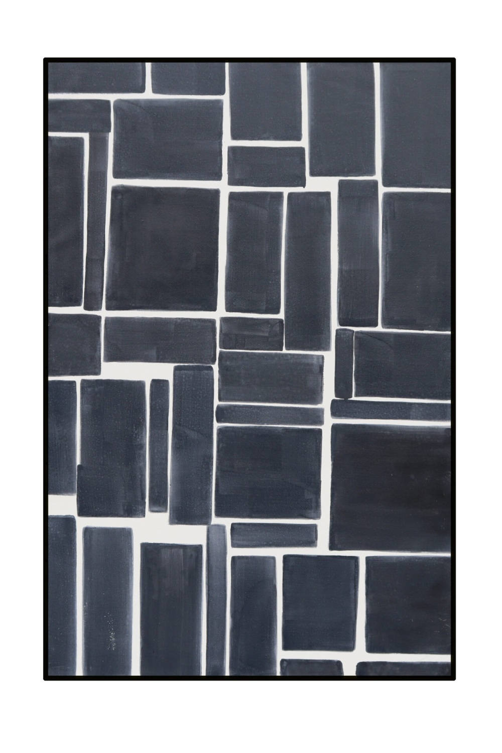 Black Geometrical Artwork | Liang & Eimil Block | OROA.com